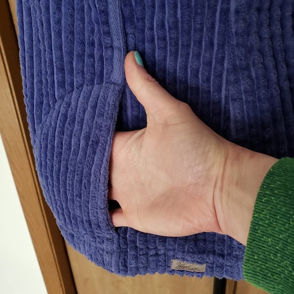 Vintage Woolrich Corduroy Vest Ultraviolet - Picture 7 of 7